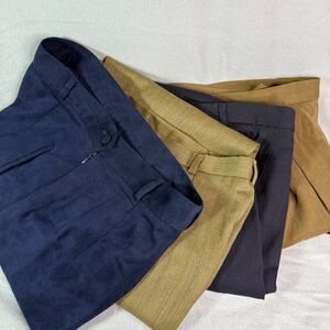 J. McLaughlin Womens High Rise Straight Dress Pants Size 8 Wool Mix Bundle Lot 4